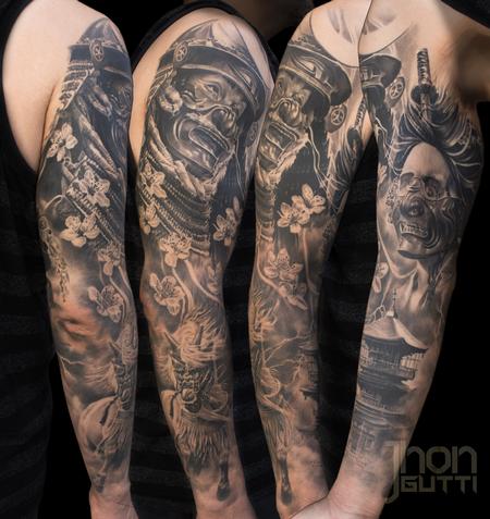 Tattoos - REALISTIC JAPANESE SLEEVE - 125574